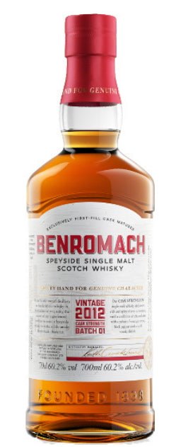 x Benromach Vintage Cask Strength 2012 2022 Batch 01 0,7l 60,2 % vol. Whisky