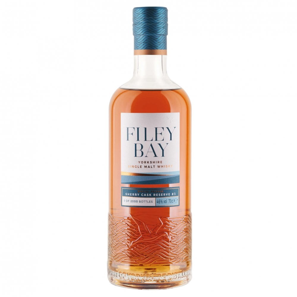 Filey Bay Fino Sherry cask Reserve #3 Whisky 2023 0,7l 46% vol.  limitiert auf 2000 Fl weltweit für D 400 Fl.