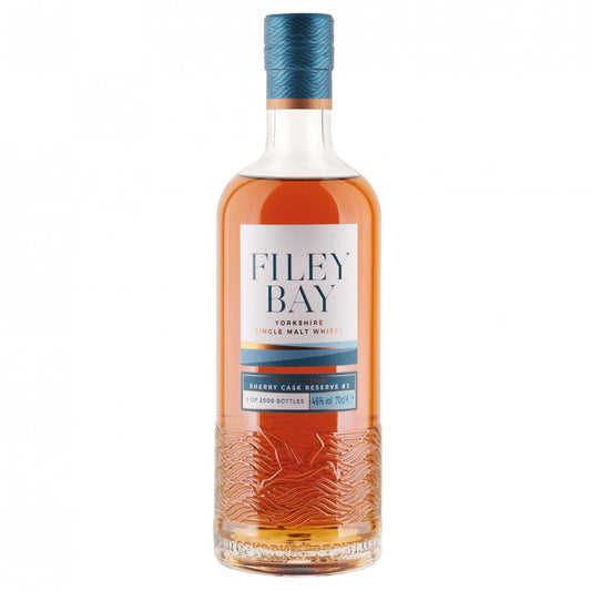 Filey Bay Fino Sherry cask Reserve #3 Whisky 2023 0,7l 46% vol.  limitiert auf 2000 Fl weltweit für D 400 Fl.