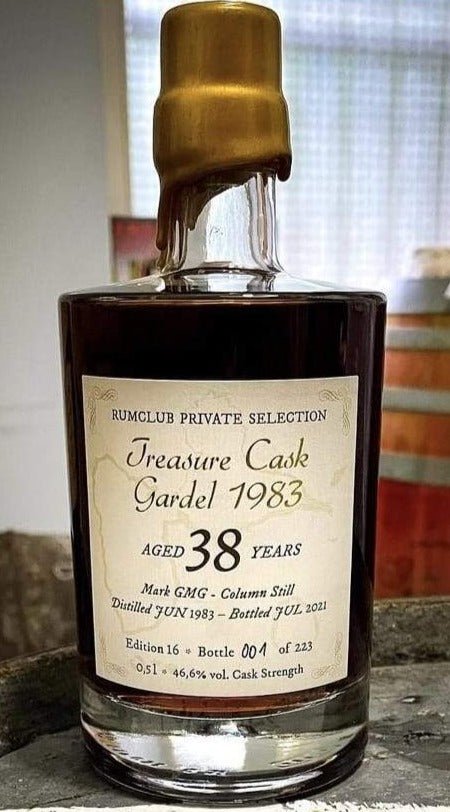 X Rumclub Ed.16 Gardel 38y Treasure Cask 1983 2021 46.6% 0,5l fl Private Rum Selection