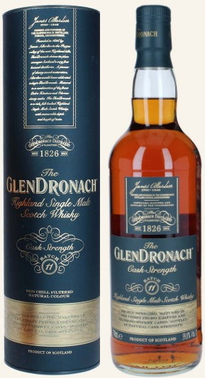 Glendronach cask Strength b11 59,8 % vol. 0,7l Single Malt Scotch Speyside Whisky
