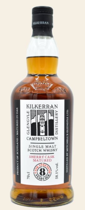 X Kilkerran 8y Sherry cask strength 0,7l 58,1%vol. Campbeltown Limited Edition