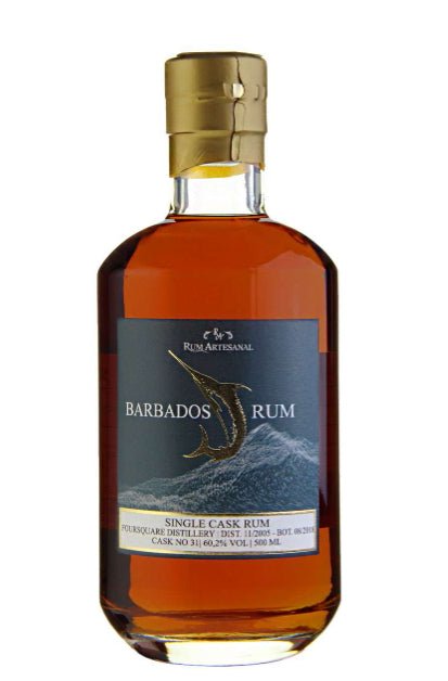 x RA Barbados 12y 2005 Foursquare Dist. 0,5l 60,2% vol. Single Cask Rum Artesanal