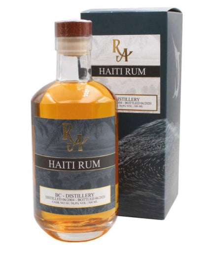 x RA Haiti 2004 2020 Barbancourt 16y 0,5l 58,9 % vol. single cask Rum Artesanal