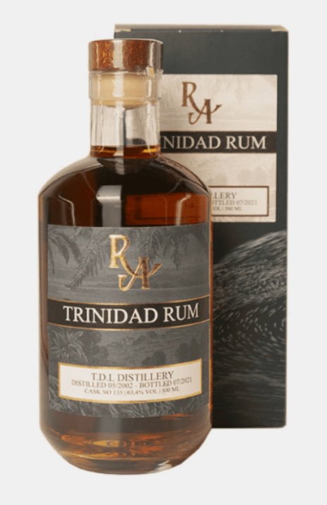 x RA Trinidad TDL 2002 2021 133 0,5l 63,4%vol. single cask Rum Artesanal